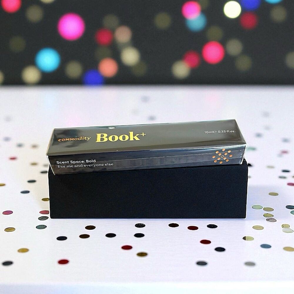 COMMODITY FRAGRANCES Book+ Bold 10 ml 0.33 fl oz New in Box & Sealed
